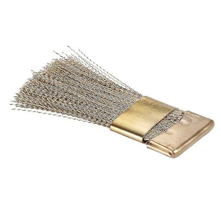 Nagelborrborste Koppartråd Nagelkonst Bits Rengöringsborste Manikyr Pedikyr Nagelpoleringshuvud Rengörare Manikyrverktyg