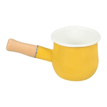 Mini Emalje Melkekjele Non-stick Melkekjele Kjøkken Melkeoppvarmingskjele Mini Emalje Kasserolle - Perfekt