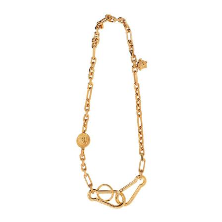 Versace, Key ring Geel, Heren, Maat:ONE Size