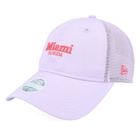New Era - Paars trucker Cap - Womens City 9TWENTY Lilac Trucker @ Hatstore