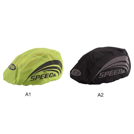 Cykelhjelm Regnbetræk Med Reflekterende Striber, Vandafvisende Støvbestandig Betræk Til Cykel- Og MTB-Hjelm