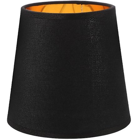 Sovesalgslampe Skjerm Bordlampe Dekorativ Metall Lampeklokke Hult Lys Skjerm Svart 15x11x14cm Svart