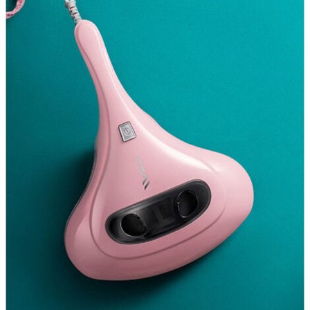 Anti-midd UV-støvsuger, tekstil madrass støvsuger med UV-steriliseringslys (rosa)
