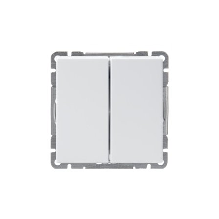 ABB Impressivo Kytkin valkoinen Kytkin 6+6, Kytkimet & pistorasiat