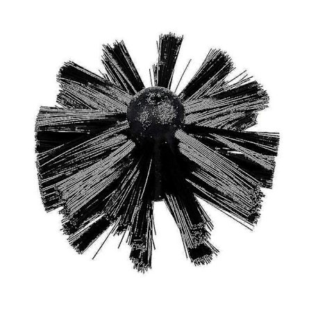 2022 Nyt skorstensrensningssæt, inklusive stang og børste