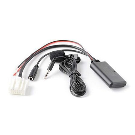 Bilstereo-stik Aux Bluetooth-kompatibel kabel til Mazda 2 3 5 6 Mx5 Rx8