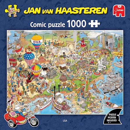 Jan Van Haasteren Palapeli USA 1000 osaa