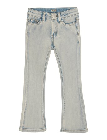 2400 Flared Fit Flower Jeans Blue Daily 7