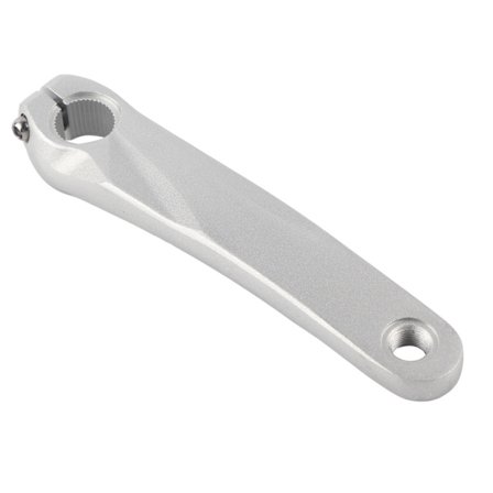 Alumiiniseoksesta valmistettu polkupyörän vasen kampivarsi 590 610 SLX XT XTR -kammille (hopea)
