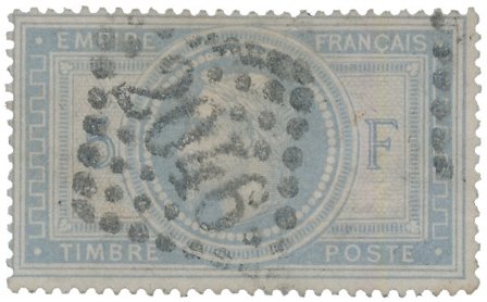 Frankrig 1868 - YT 33a - Stemplet