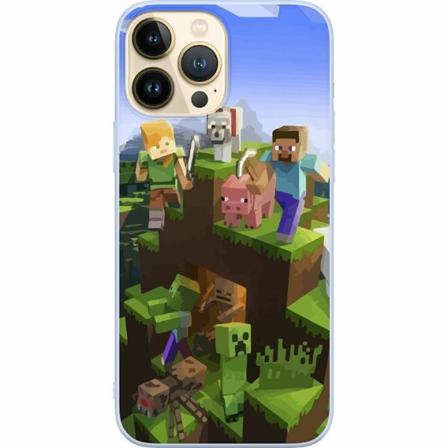 Apple Iphone 14 Pro Max Premium Skal Minecraft