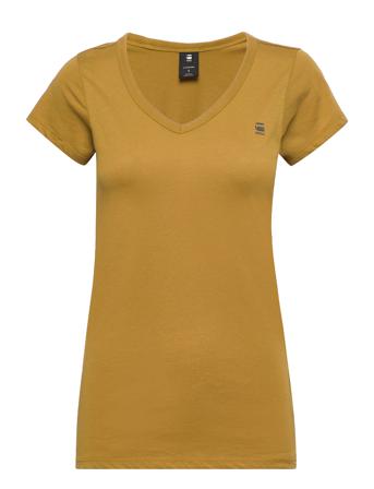 Eyben Slim V T Wmn S\S Yellow G-Star RAW