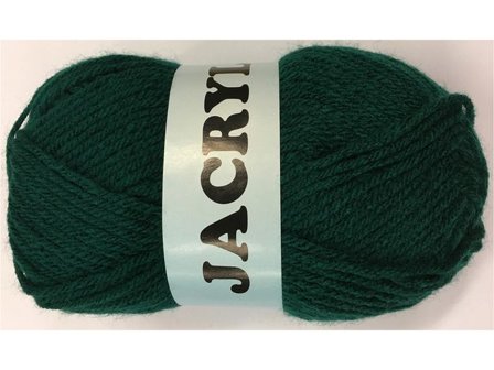 Akrylgarn 50g mörkgrön - Lyreco - Skola och förskola - Hobbymaterial - Garn