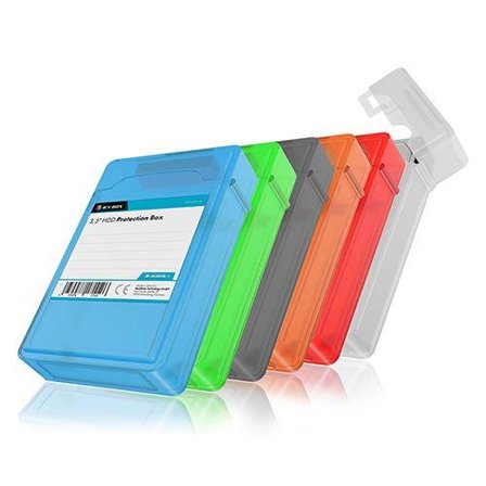 ICY BOX Pouch Case Plastic Blue,