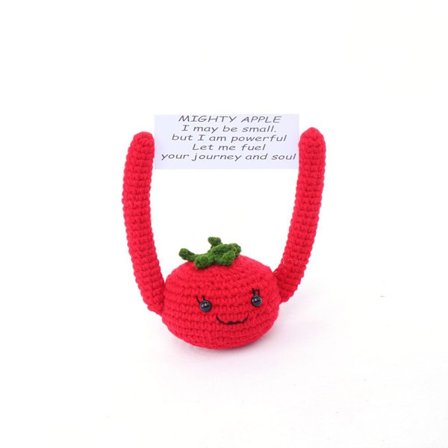 Positiv energidukke strikket grøntsagsdukke 7 7