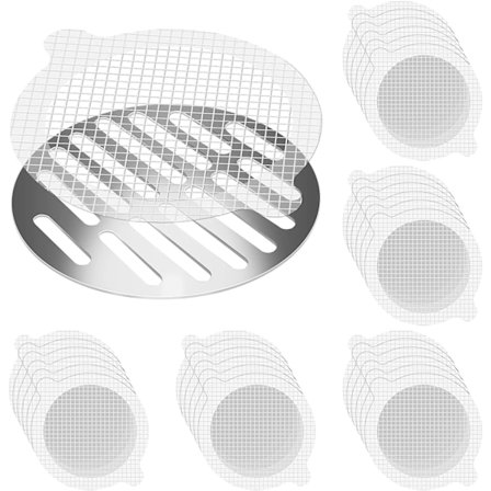 30 stk (9cm) engangshårfilter, dusjfilter, dusj