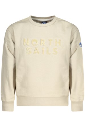 North Sails Felpa Senza Zip Bambino Beige