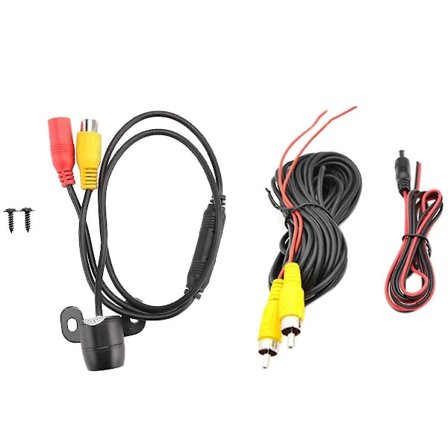 Mini Bil Ryggekamera Backup Ryggekamera Reverseringskamera Sommerfugldesign Front Side Ryggekamera for Bil