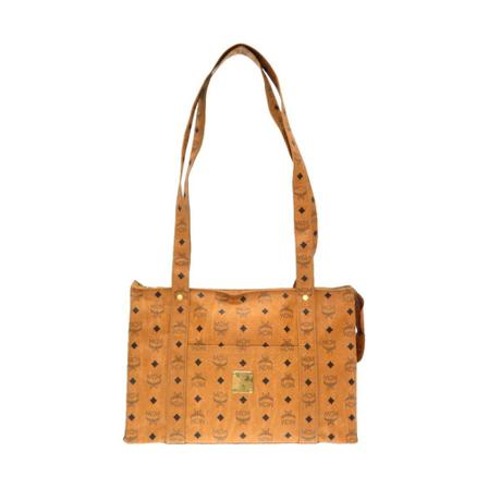 MCM Pre-owned, Tote Bags Bruin, Dames, Maat:ONE Size