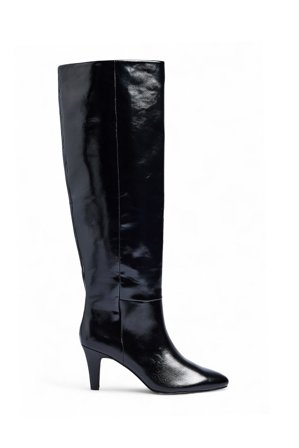 NA-KD Kniehohe Stiefel mit runder Spitze - Stiefel - Schwarz - EU 40