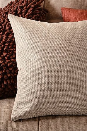 Jotex - Kissenbezug 50x50 Cm Hellbeige - WEAVER - Kaufe Dekokissen und Kissenbezüge bei Jotex