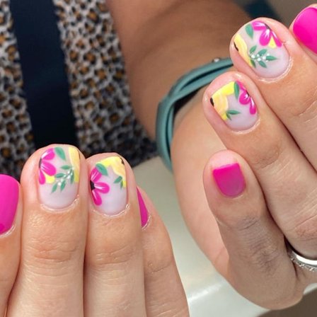 Franska Fake Nails False Nail SN034 SN034