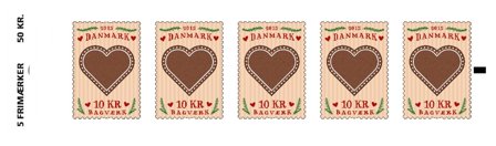 Danmark 2015 - Honninghjerter - Postfrisk hæfte