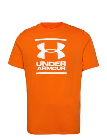 Ua Gl Foundation Ss T T-shirt Orange Under Armour