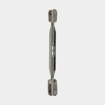 Seldén Turnbuckle - Bronze Body, Stainless Terminals, 1/4", Fork/Toggle, ø6,5 mm Clevis Pin