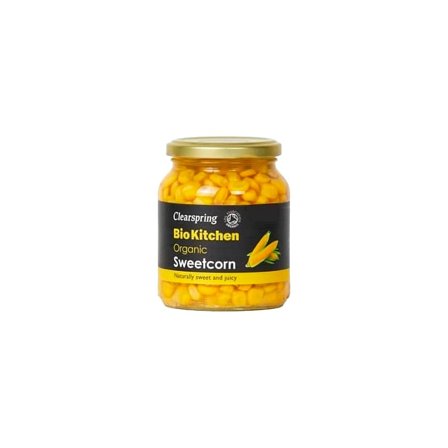 Clearspring Søde Majs 350 g, Helse & Madvarer, Madvarer, Konserves