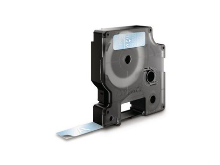 DYMO D1 12mm , Hvit/Klar