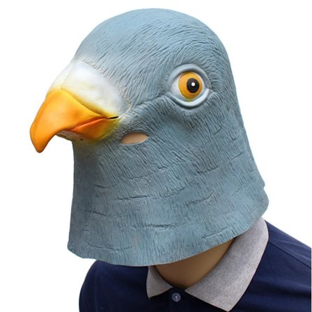 Pigeon Mask Kostym Halloween Kostym Party Mask