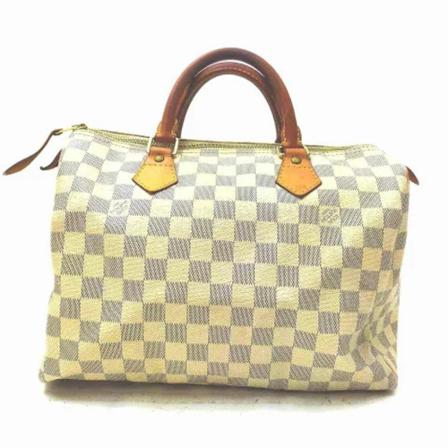Louis Vuitton Vintage Pre-owned HandTas , Beige , Dames , Maat: ONE Size Vintage Tassen