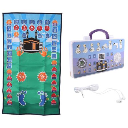 Moderne interaktive pedagogiske bønnetepper Barn Muslimske elektroniske maskiner Tilbedelse As Shown