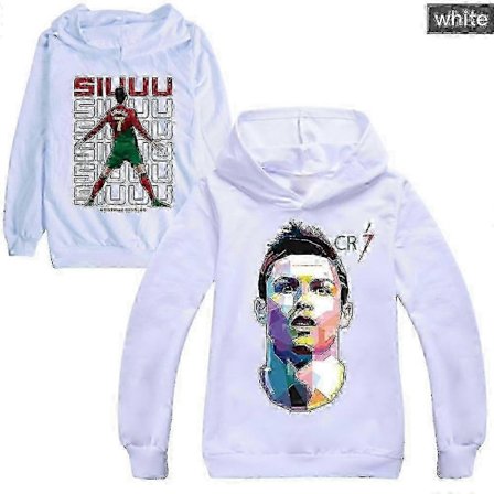 Cristiano Ronaldo Huppari Maailmanmestaruuskisat Nro 7 Joululahjat Jalkapallotähti Huppari Tytöt Pojat Hupullinen Collegepaita Lasten Teinien-