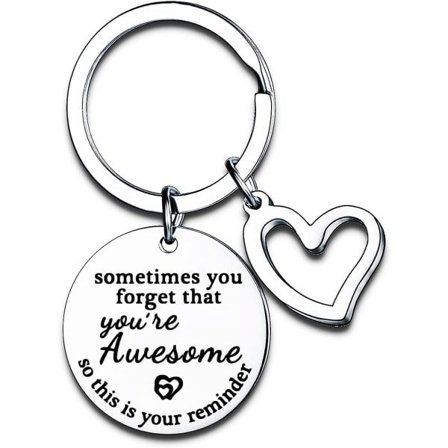 Roliga presenter till kvinnor och män Inspirerande nyckelringsgåvor till en bästa vän Nya jobbpresenter mamma dotter födelsedag julklappar IC