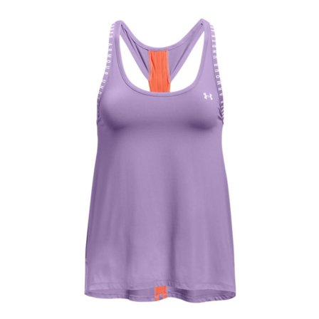 Under Armour Knockout Tank Wmn Octane/Electric Tangerine/White