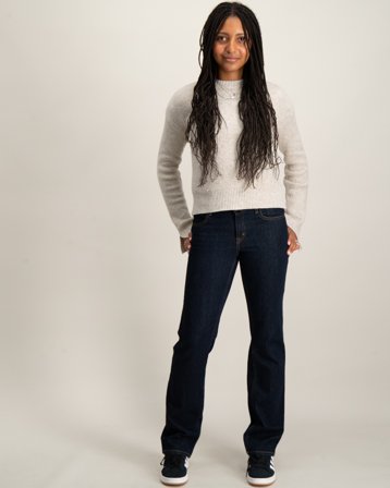 Calvin Klein BOOTCUT NIGHT BLUE CF DENIM Blau Jeans Mädchen - Kids Brand Store