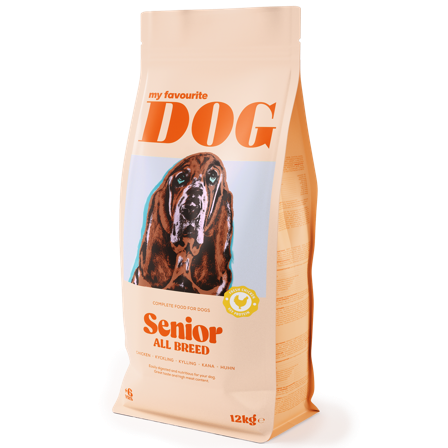 My favourite DOG - Senior Dog Kylling 12 kg - Hund - Hundefôr & hundemat - Tørrfôr for hund - ZOO.no