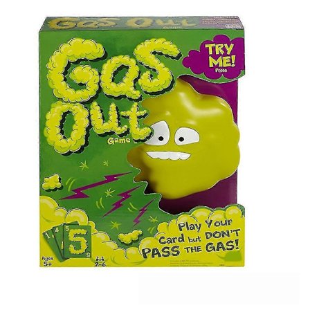 Gas Out Partyspil Trickkort Familiespil