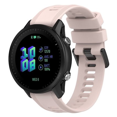 Garmin Forerunner 955 klockarmband i twillstil - Rosa