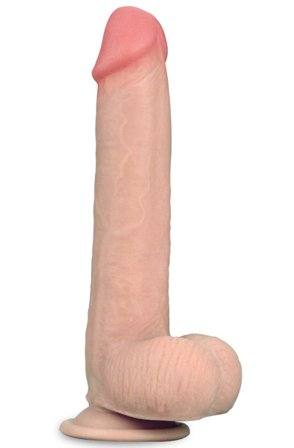 Kjøp Sliding Skin Dual Layer Dong 23 cm - Dildo | God pris
