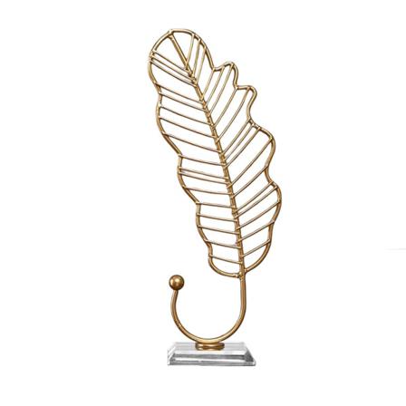 Skrivbordsprydnad Ihåliga Diy-järn Dekorativa Konstnärliga Metallblad
