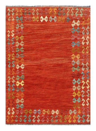 Kelim Afghan Old Style Matta Orientalisk (Ull, Afghanistan)