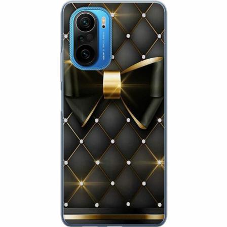 Xiaomi Poco F3 Mjukt Skal - Gyllene Rosett