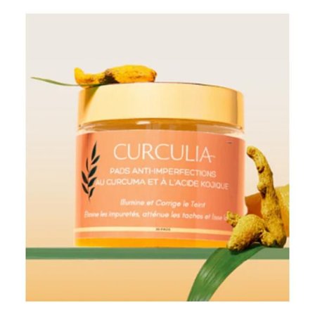 CURCULIA - Anti-Imperfections Puder 30 Puder Med Gurkemeje Og Kojic Syre