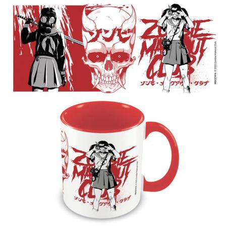 Zombie Makeout Club Demon Skull Mug One Size Röd/vit/svart