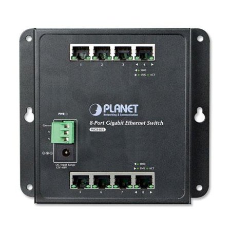 Planet WGS-803 - switch - 8 porter - ikke-styrt