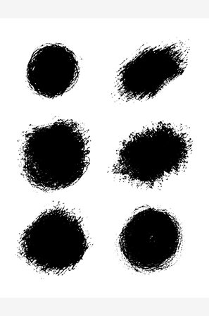 Venture Home - Poster Dots - Vit - Posters - 50X70 - Från Homeroom