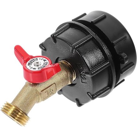 IBC-behållartillbehör IBC-behållaretillbehör IBC-behållareadapter med 1/2-tums kran